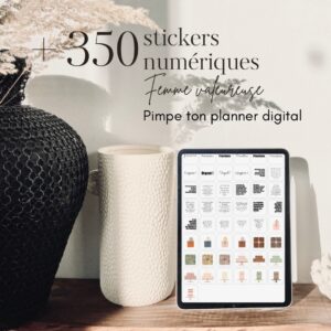 Stickers numériques Femme Valeureuse