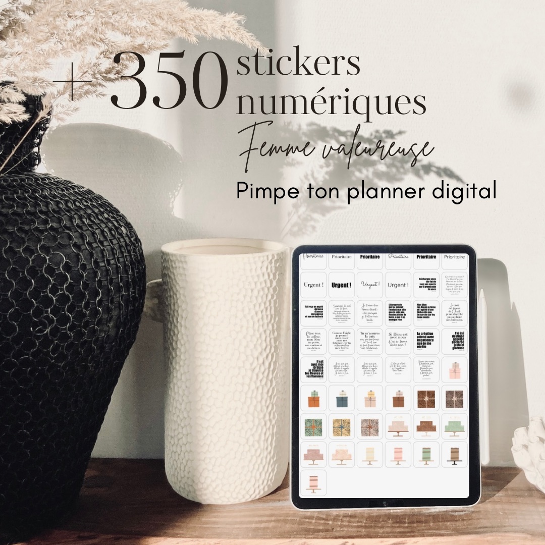 Stickers numériques Femme Valeureuse
