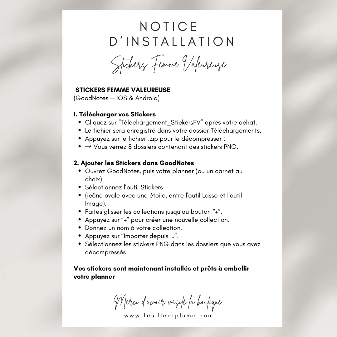 Stickers numériques Femme Valeureuse – Image 9