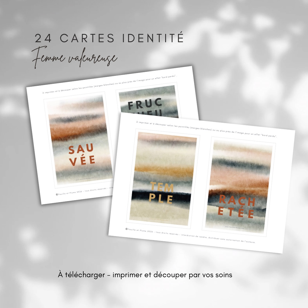 44 Cartes Femmes Valeureuses – Image 11