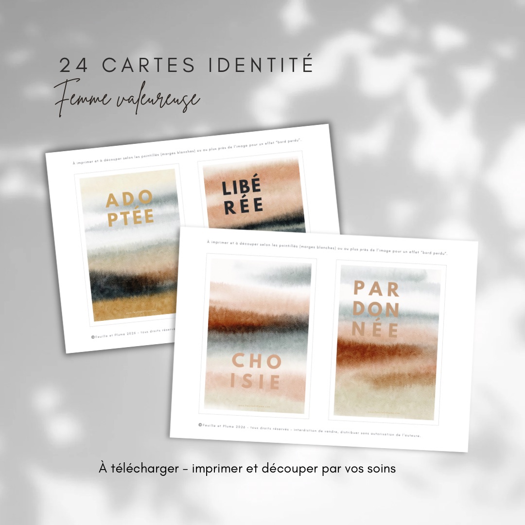 44 Cartes Femmes Valeureuses – Image 8