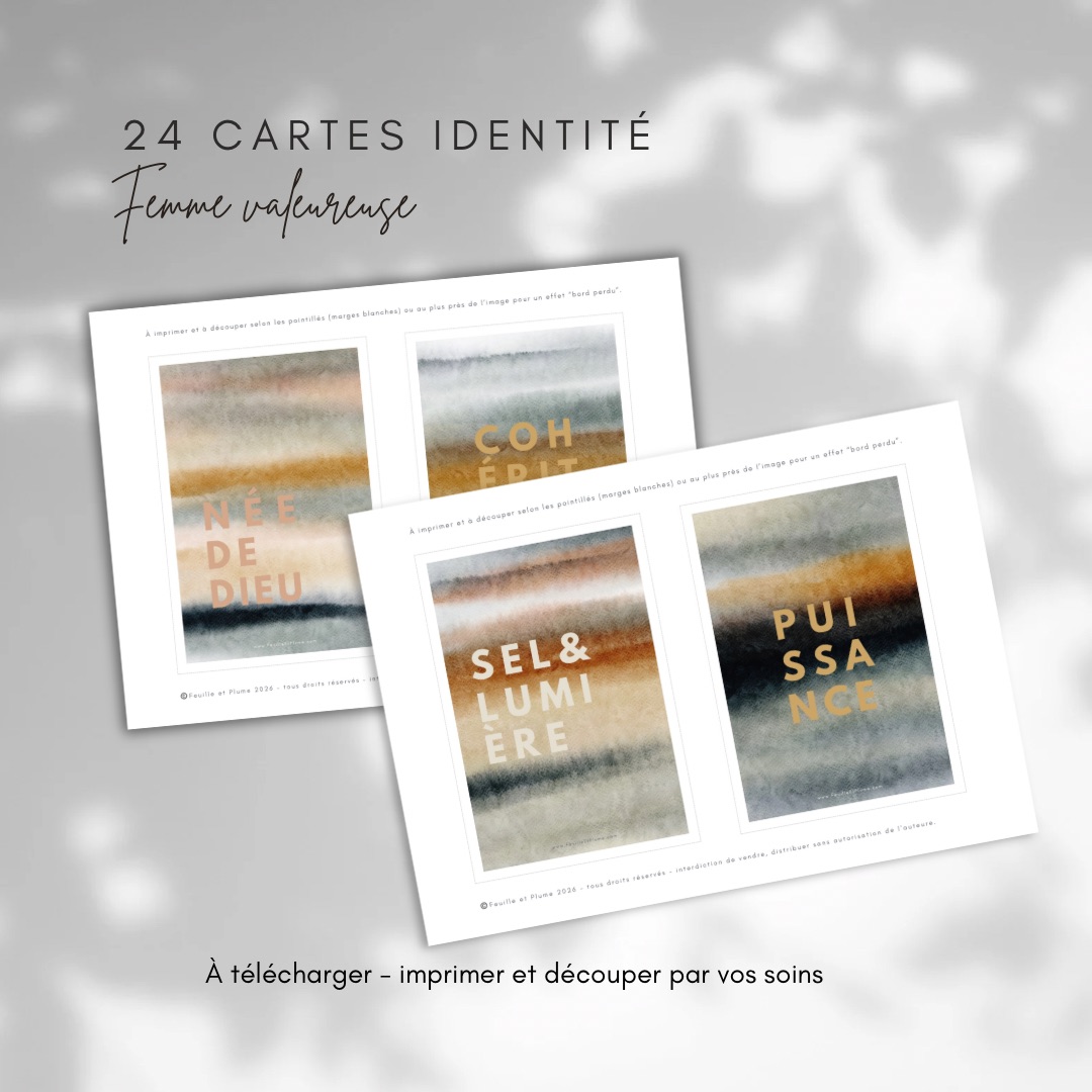 44 Cartes Femmes Valeureuses – Image 9