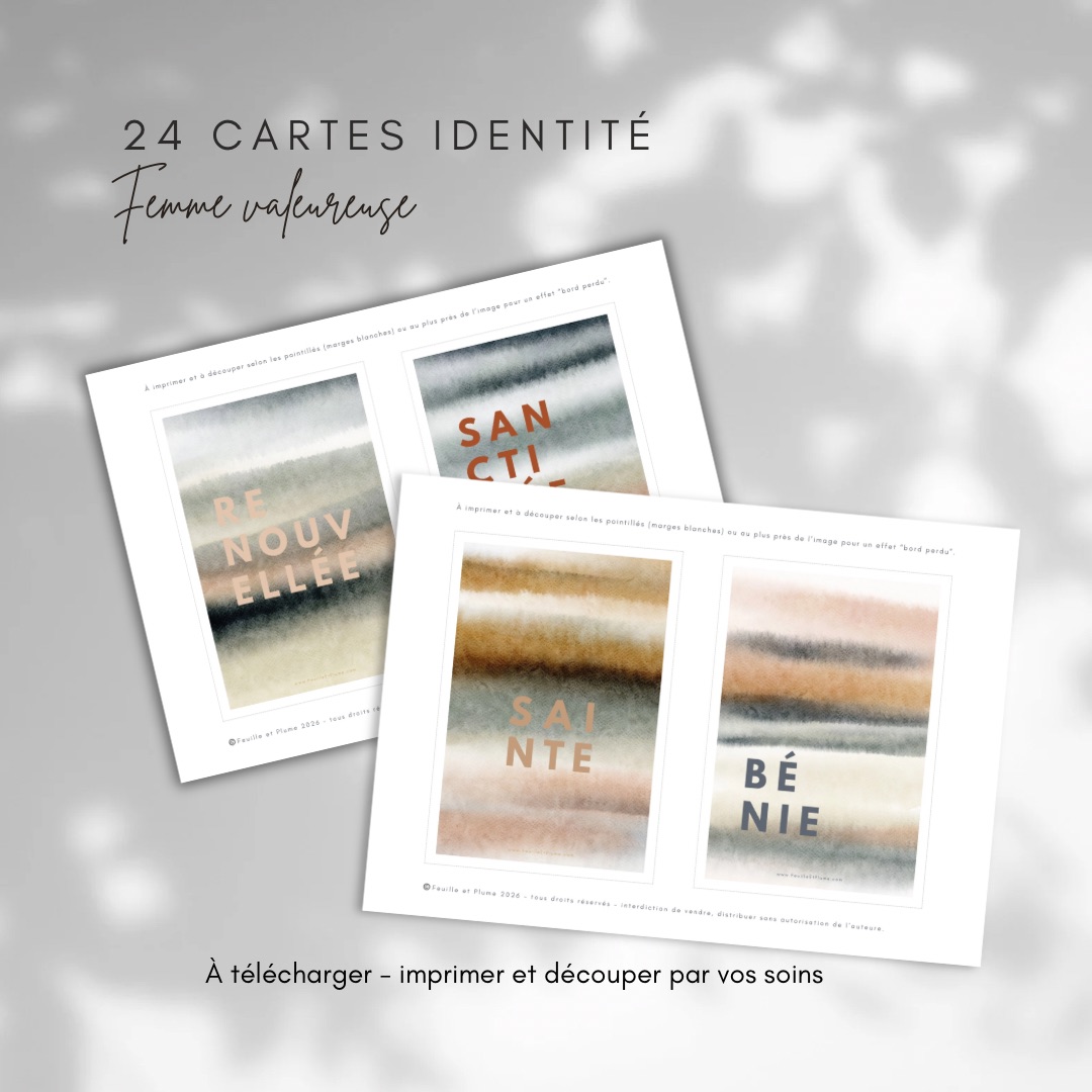 44 Cartes Femmes Valeureuses – Image 10